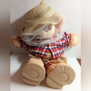 Furskins Beekeeper 24" Vintage Plush Bear Xavier Roberts 1986
